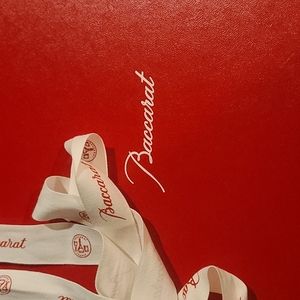 Baccarat crystal vase